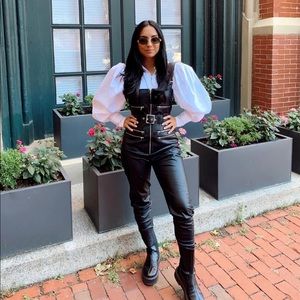 WeWoreWhat x Danielle Bernstein Moto Overall